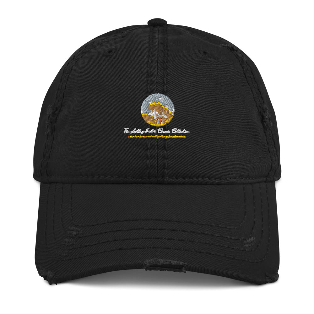 The Ashley Distressed Dad Hat