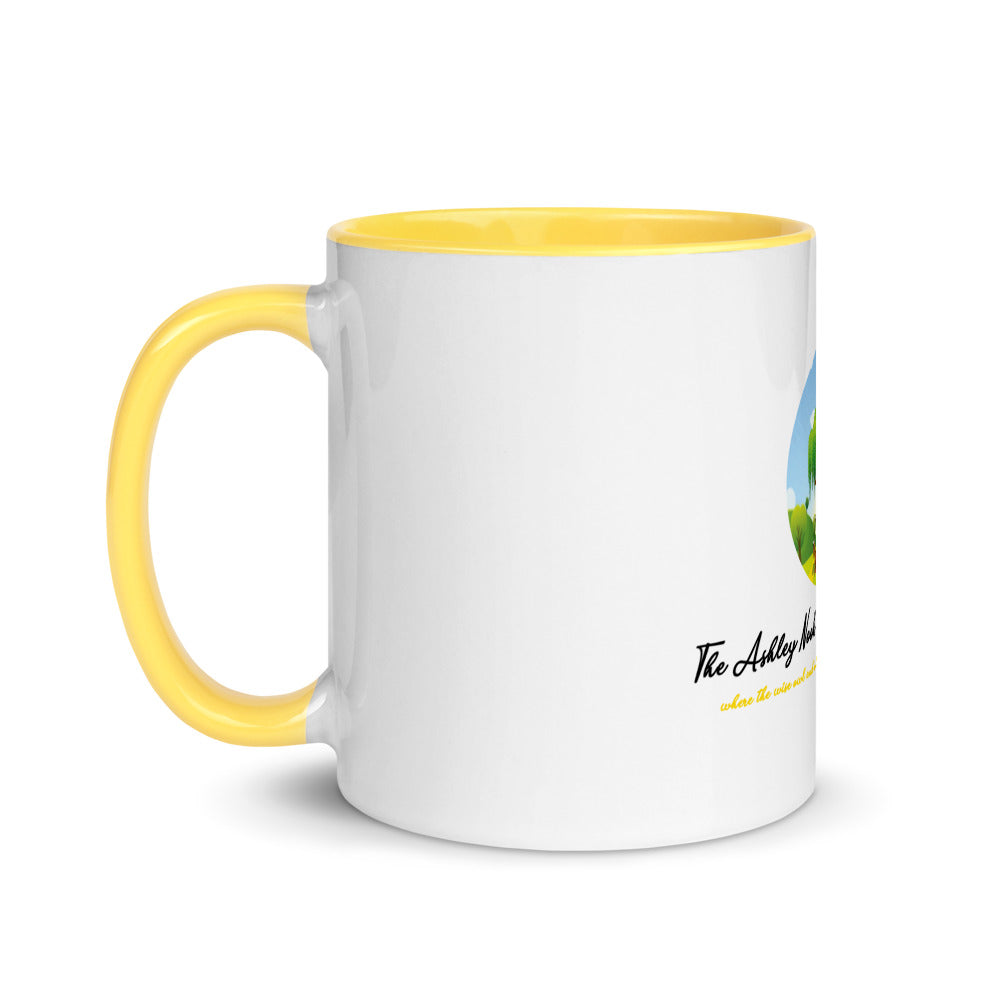 Mug with Color Inside and tree logo