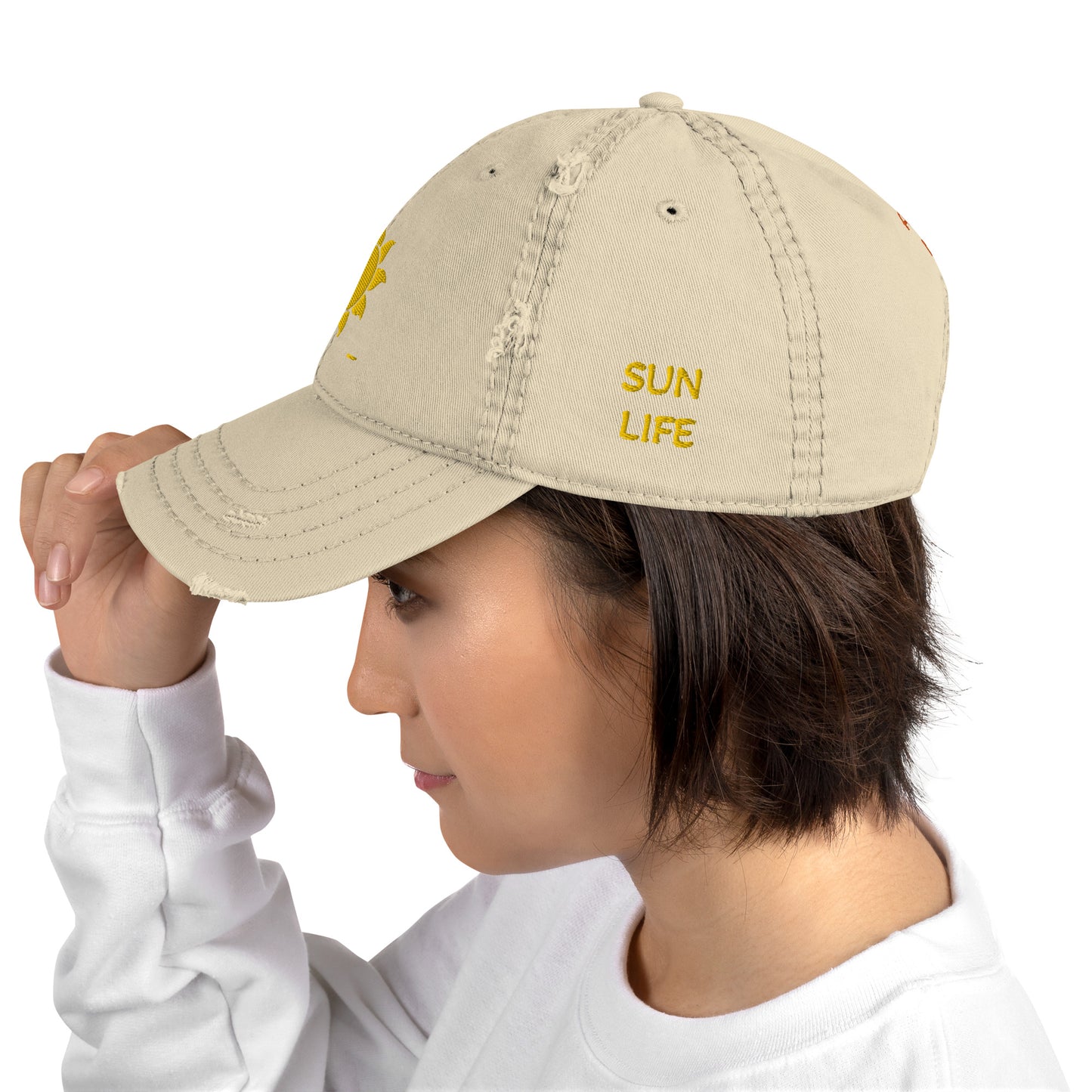 Distressed Dad Hat