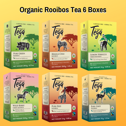 Organic Tega Teas Sampler