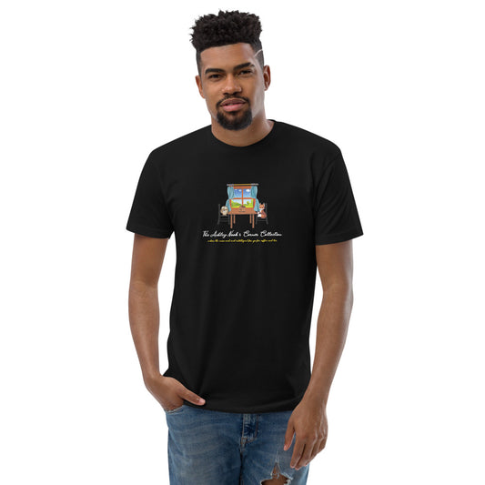 Men's Fitted T-Shirt and the nook logo