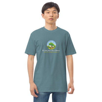 Men’s Premium Heavyweight Tee and tree logo