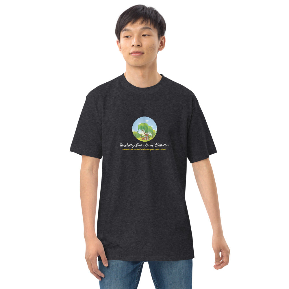 Men’s Premium Heavyweight Tee and tree logo