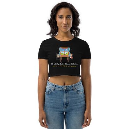 Organic Crop Top and the nook logo