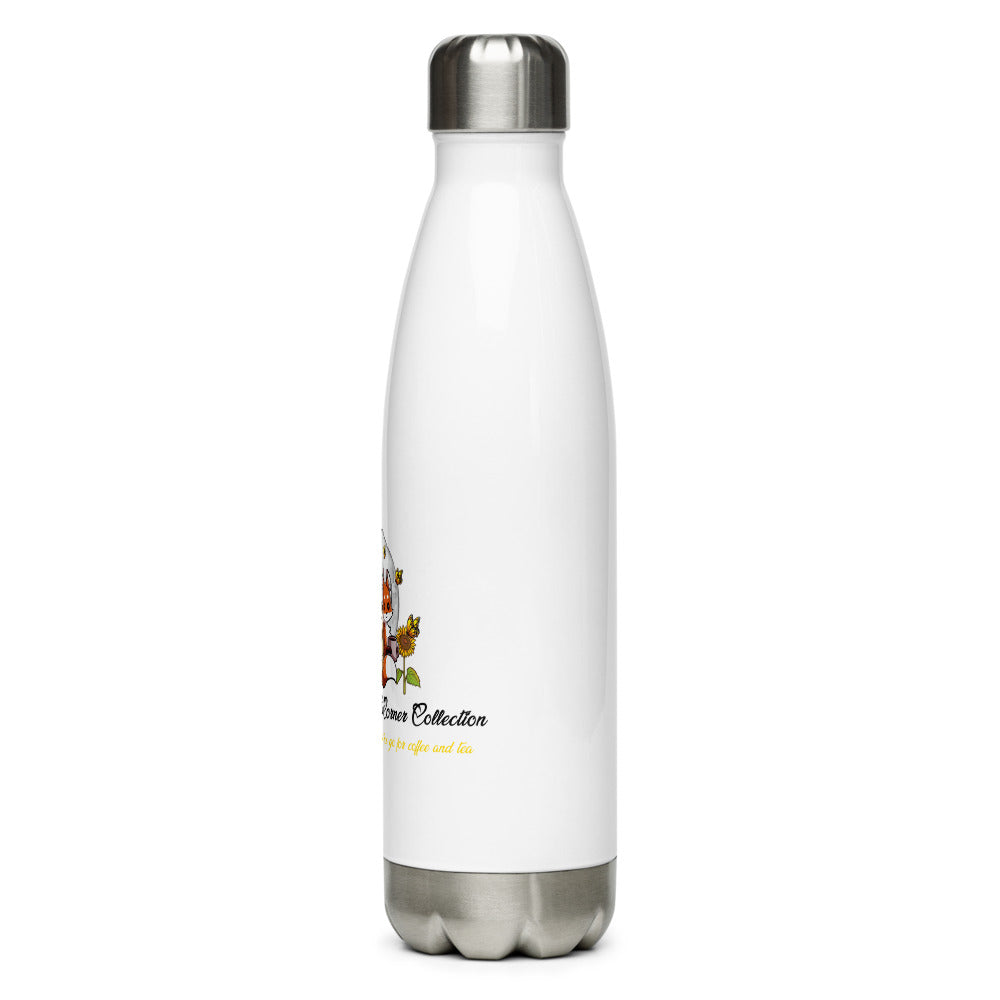 Stainless Steel Water Bottle with moon logo