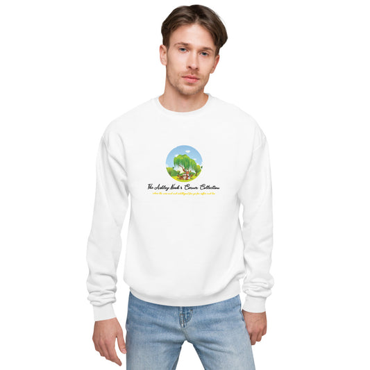 Fleece Sweatshirt and tree logo