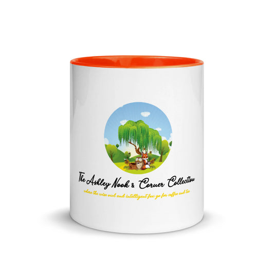 Mug with Color Inside and tree logo