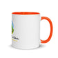 Mug with Color Inside and tree logo