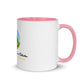 Mug with Color Inside and tree logo