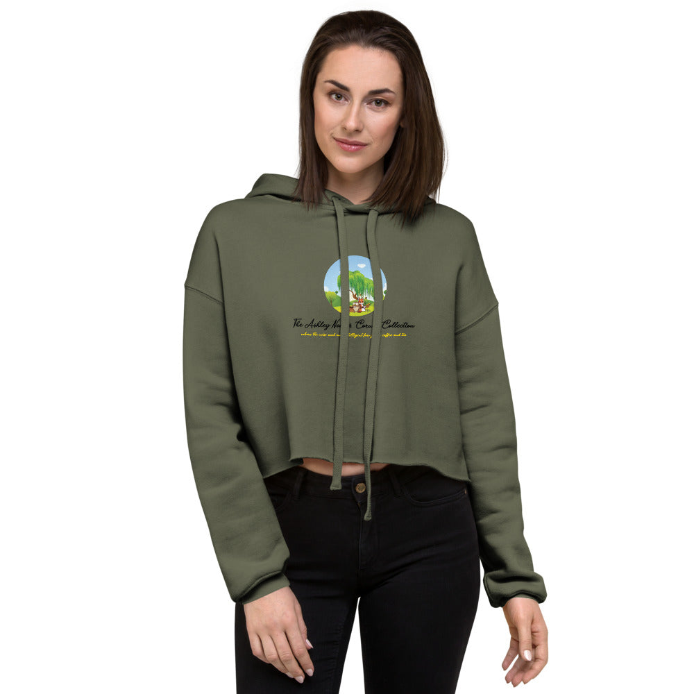 Crop Hoodie and tree logo