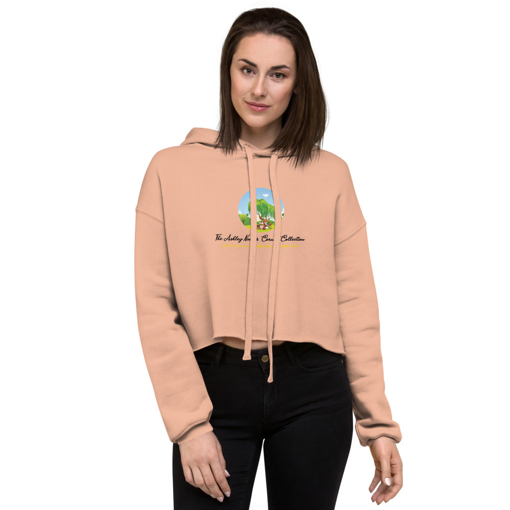 Crop Hoodie and tree logo