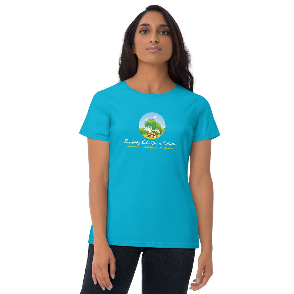 Women's Fashion Fit T-Shirt and tree logo