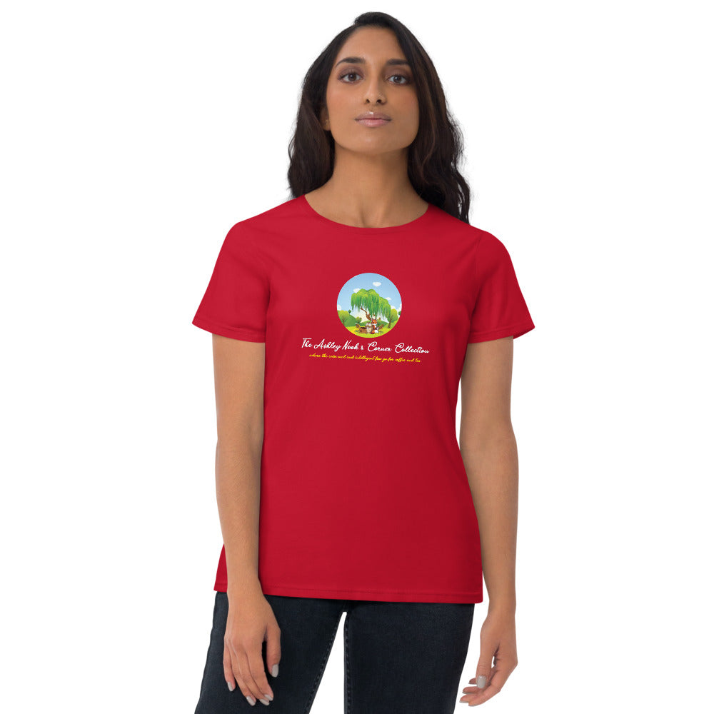 Women's Fashion Fit T-Shirt and tree logo